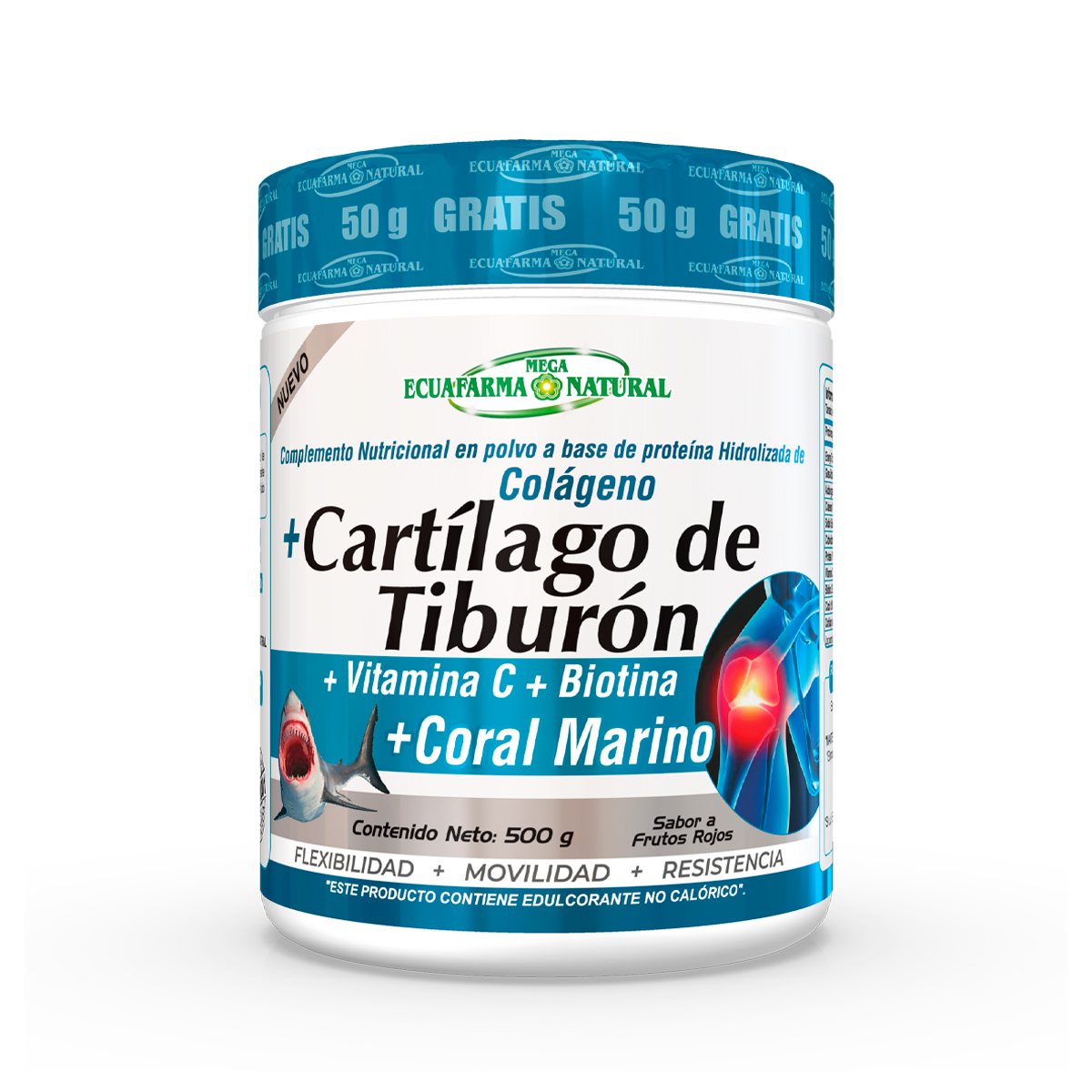 Colágeno Hidrolizado + Cartílago de Tiburón